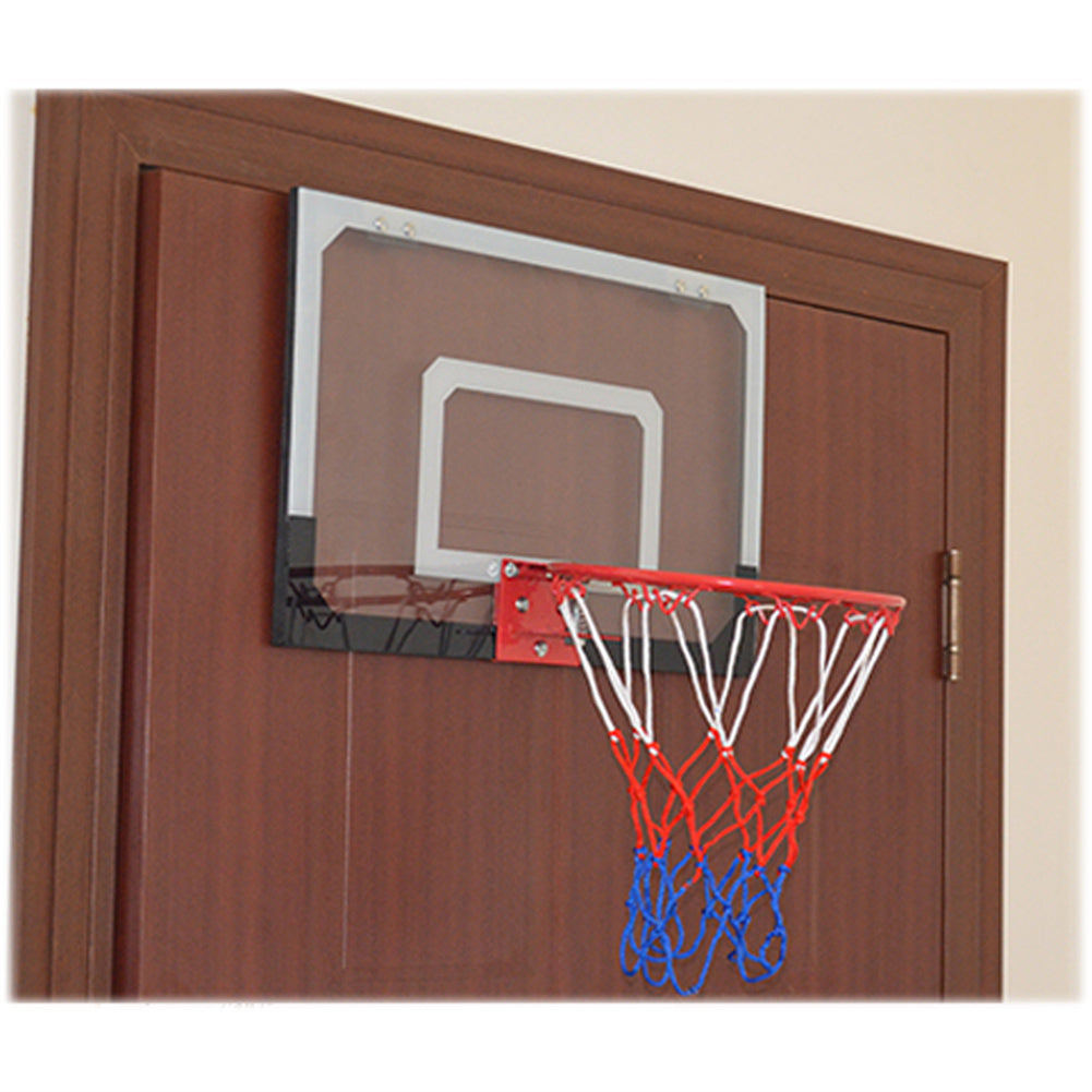 YIWA Kids Wall Mount Basketball Backboard Max Applicable Ball Diameter 5 inch Transparent