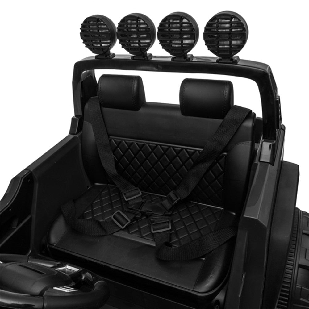 YIWA 12v Kids Ride On Electric Car Remote Control Suv Toy Dual Drive 3 Speeds