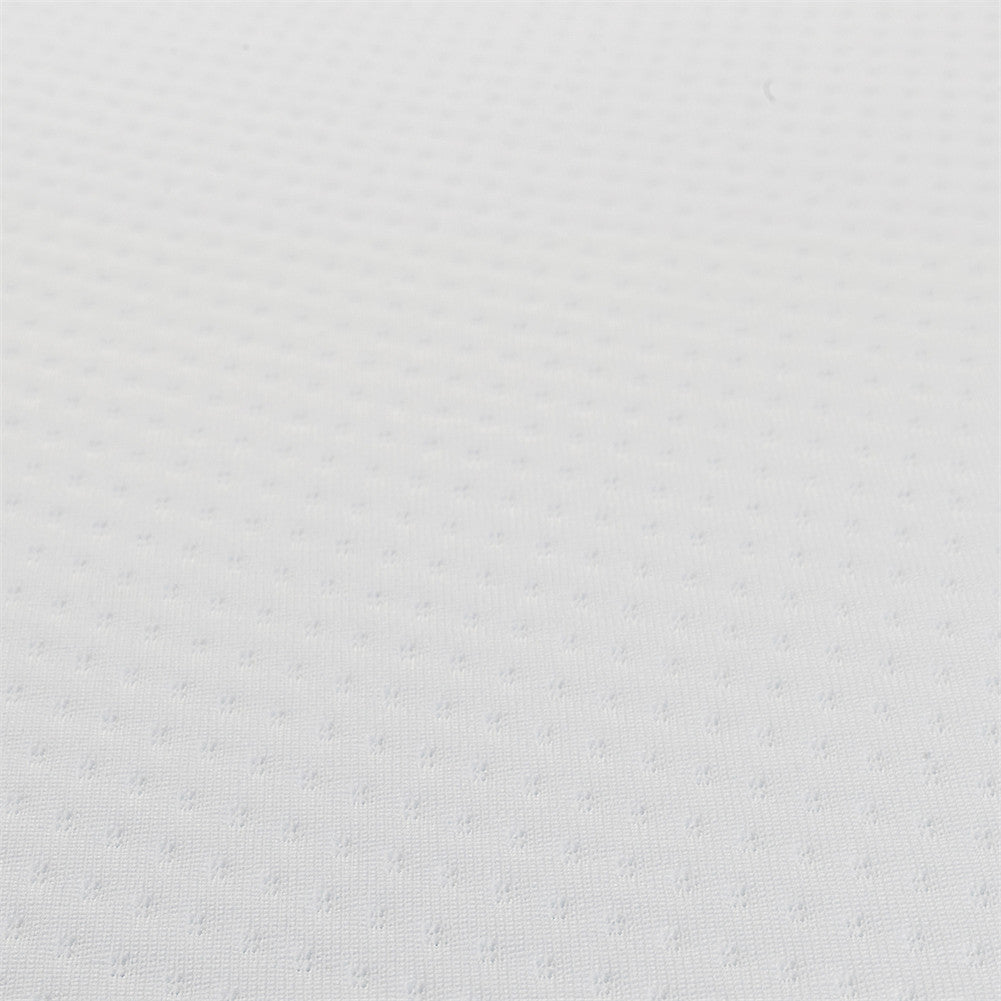DSSTYLES Contour Pillow Memory Foam Pillow White