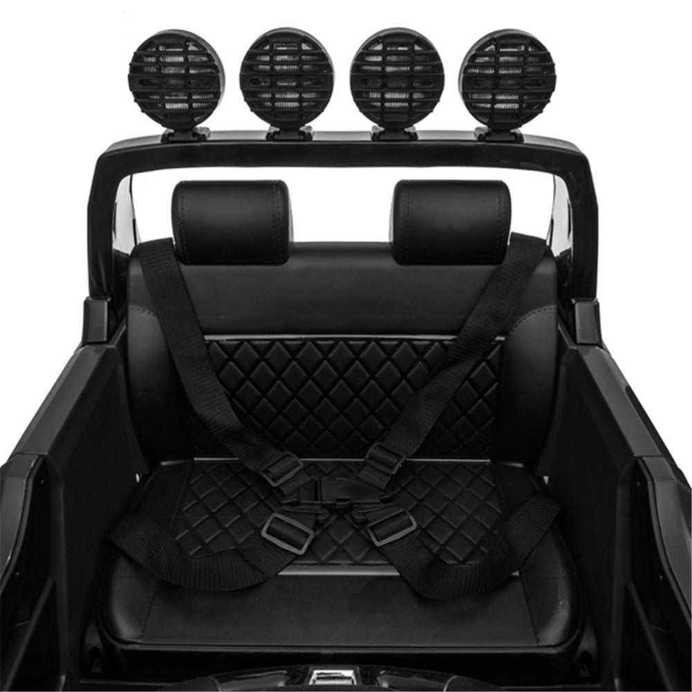 YIWA 12v Kids Ride On Electric Car Remote Control Suv Toy Dual Drive 3 Speeds