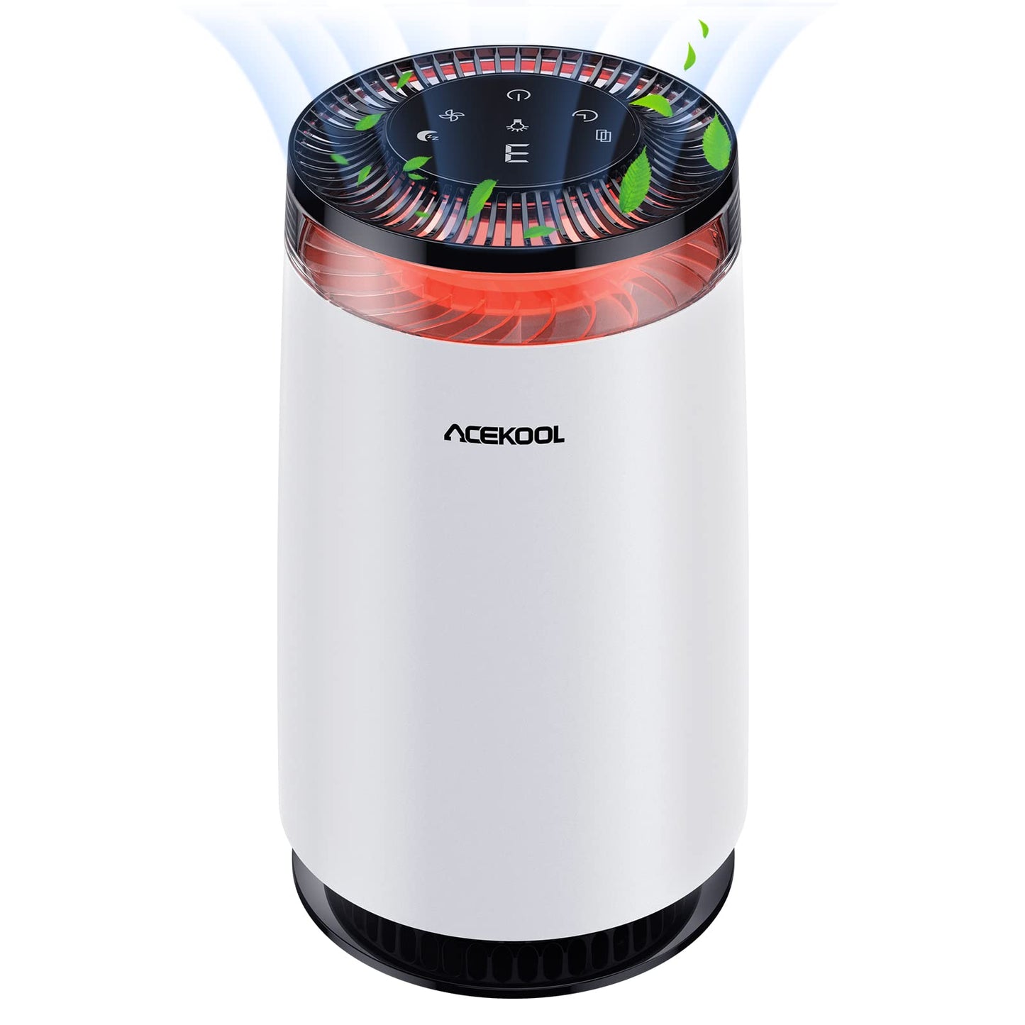 ACEKOOL Air Purifier AD4 with Night Light for Home Large Room EU Plug