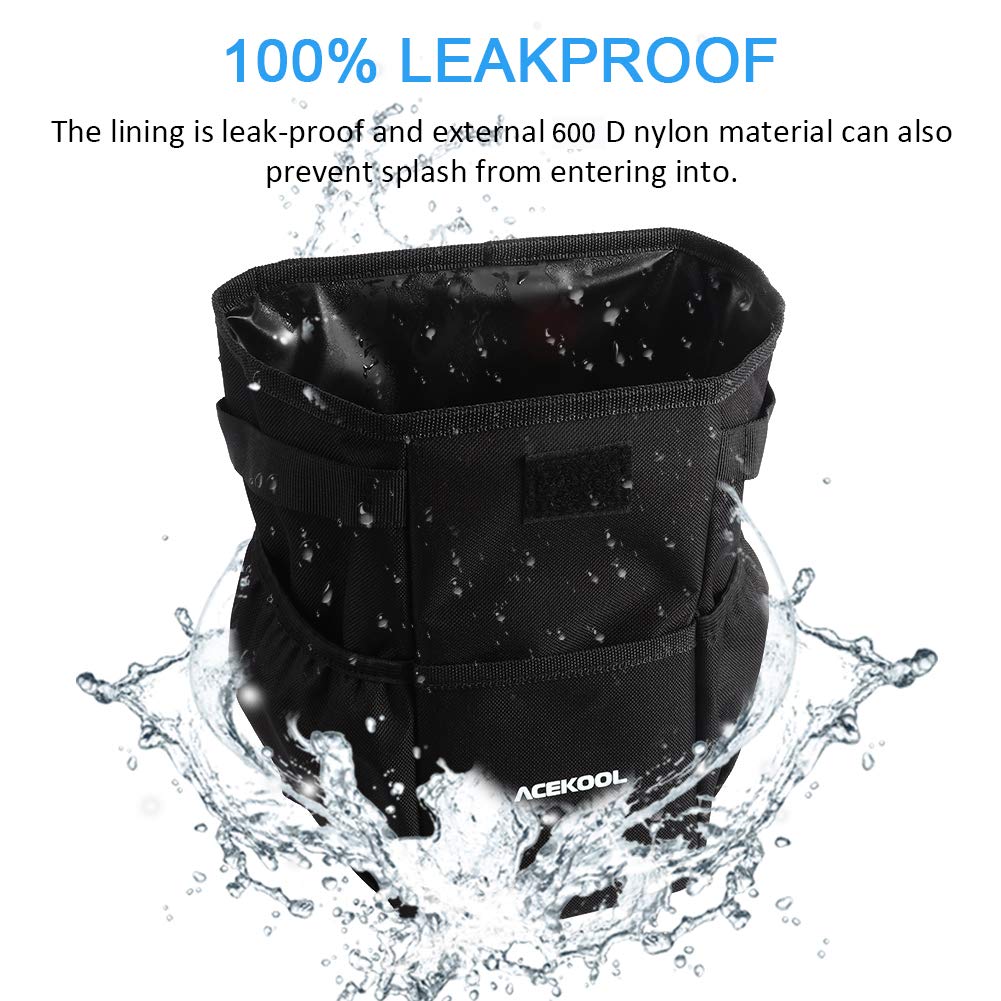 ACEKOOL Car Trash Garbage Bag Leak Proof Outdoor Portable Bag