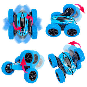 THINKMAX RC Stunt Car Watch Gesture Sensor Car 4WD 360¡ã Rotating Car Blue
