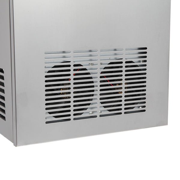 ZOKOP Ice Maker SKF-B40F-C-58R Cube Machine Stainless Steel Freestanding