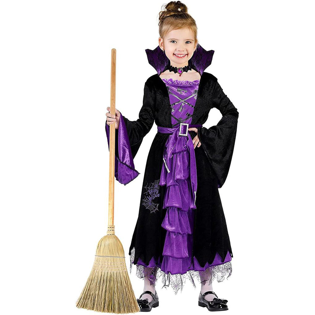 ThinkMax® Halloween Costume Witch Dress Fairytale