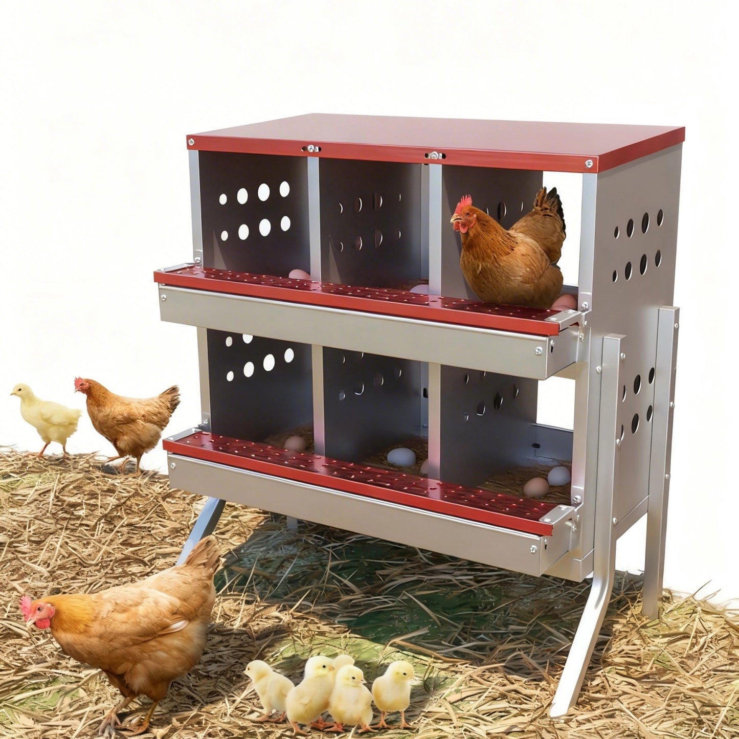 Garvee Chicken Nesting Box for Laying Eggs