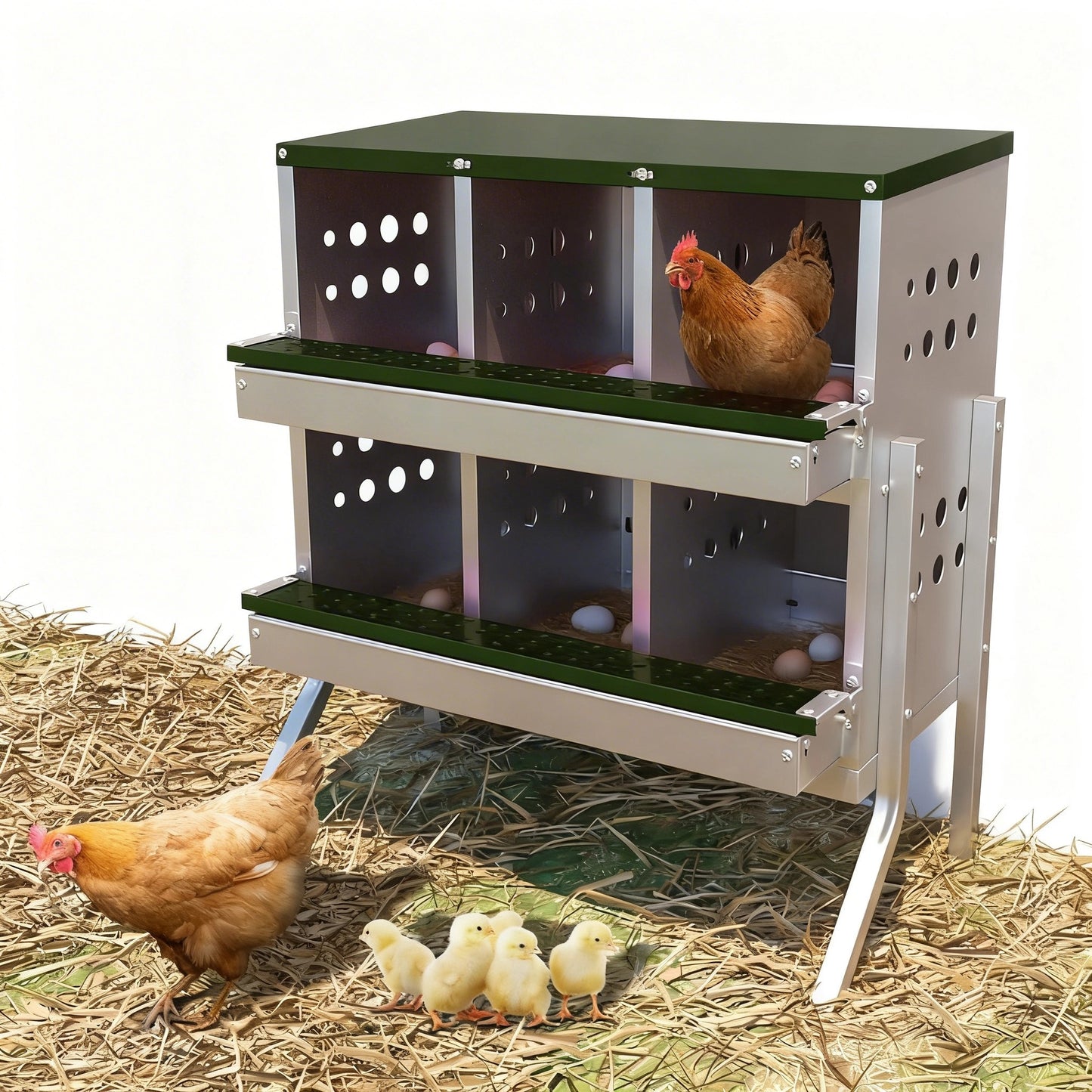 Garvee Chicken Nesting Box for Laying Eggs