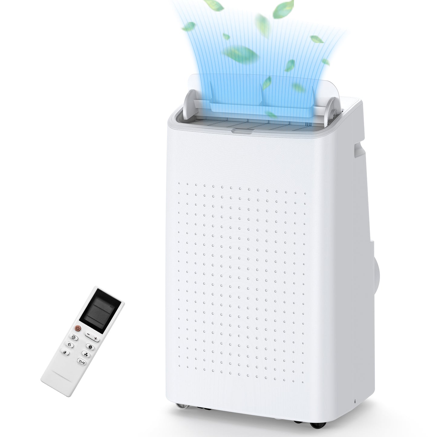Goldensoil 15000 Btus 3-in-1 Portable AC Unit with Remote Control, Cooling up to 850 Sq. ft,White