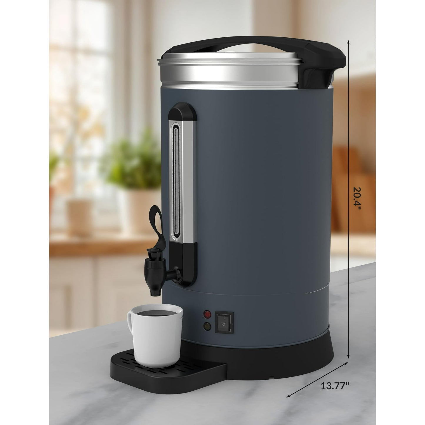 Garvee Stainless Steel Commercial Coffee Urns, Hot Water Dispenser