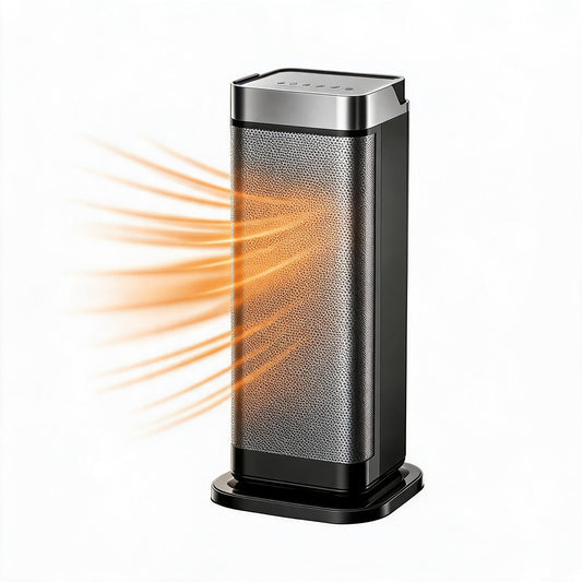 Riedhoff Space Heater HP2268R, 1500 watt PTC Heater with Safety Features