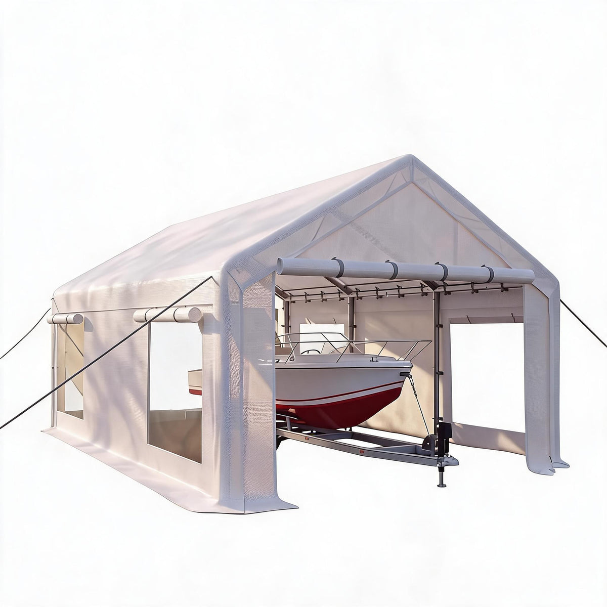 Riedhoff Carport with PE Canopy