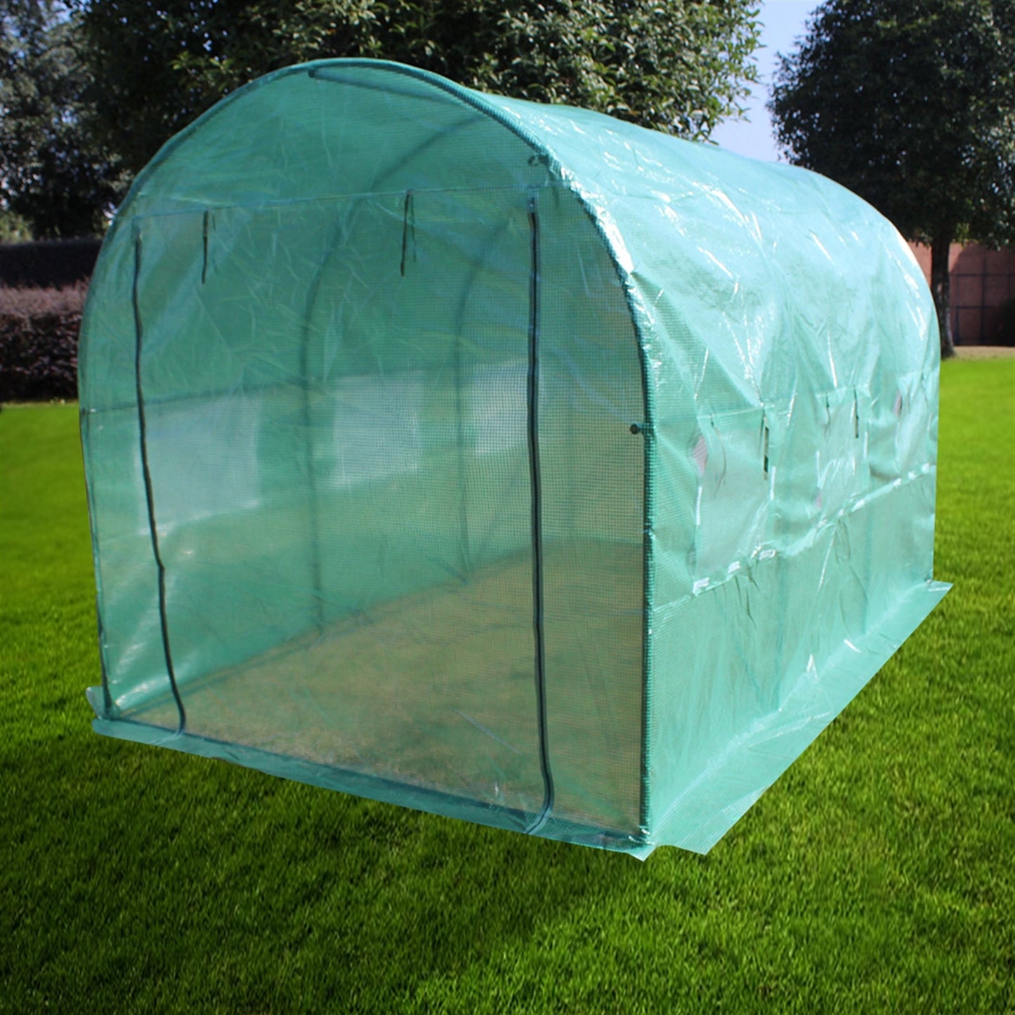 THBOXES 12¡äx7¡äx7¡ä Indoor Outdoor Greenhouse for Garden Patio Backyard Balcony Green