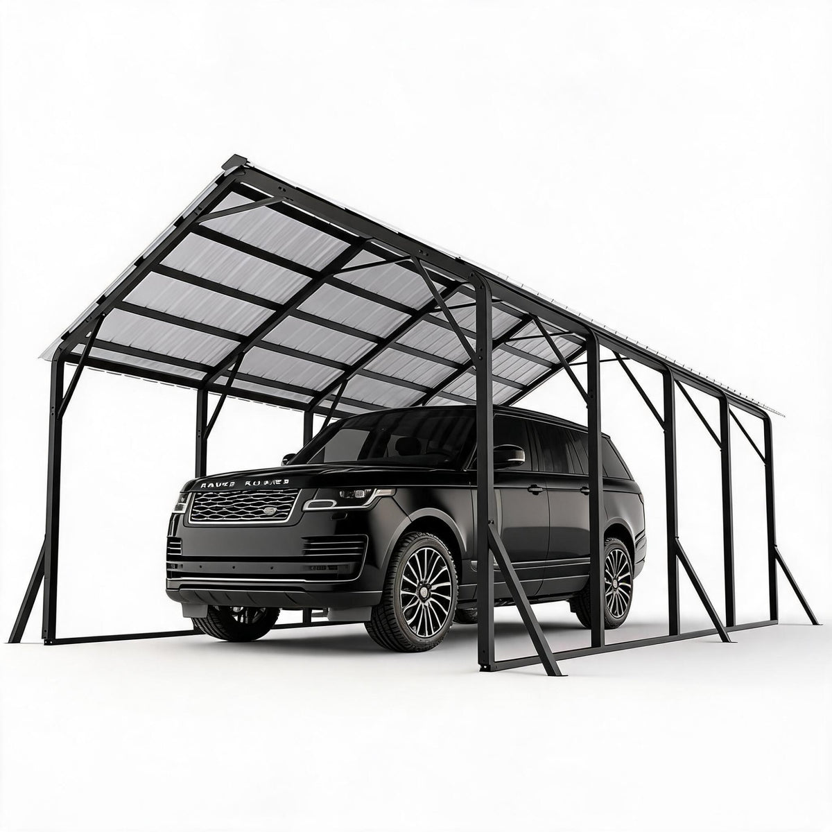 Garvee Metal Carport, Heavy-Duty
