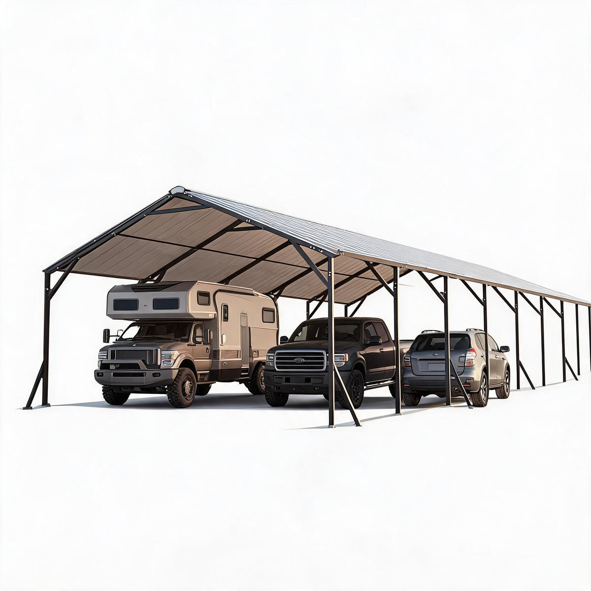 Garvee Metal Carport, Heavy-Duty