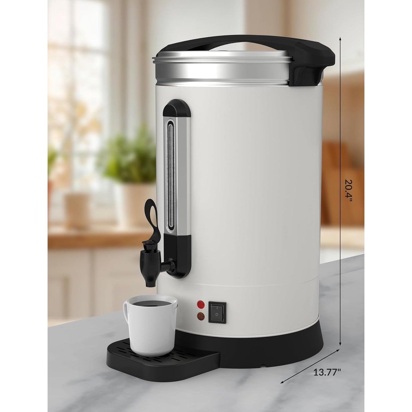 Garvee Stainless Steel Commercial Coffee Urns, Hot Water Dispenser