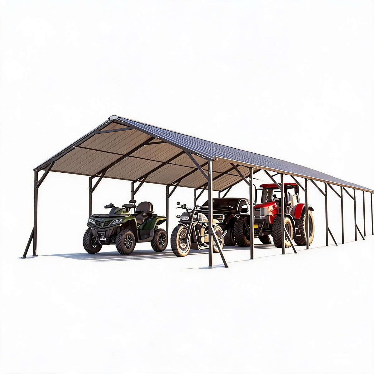 Garvee Metal Carport, Heavy-Duty