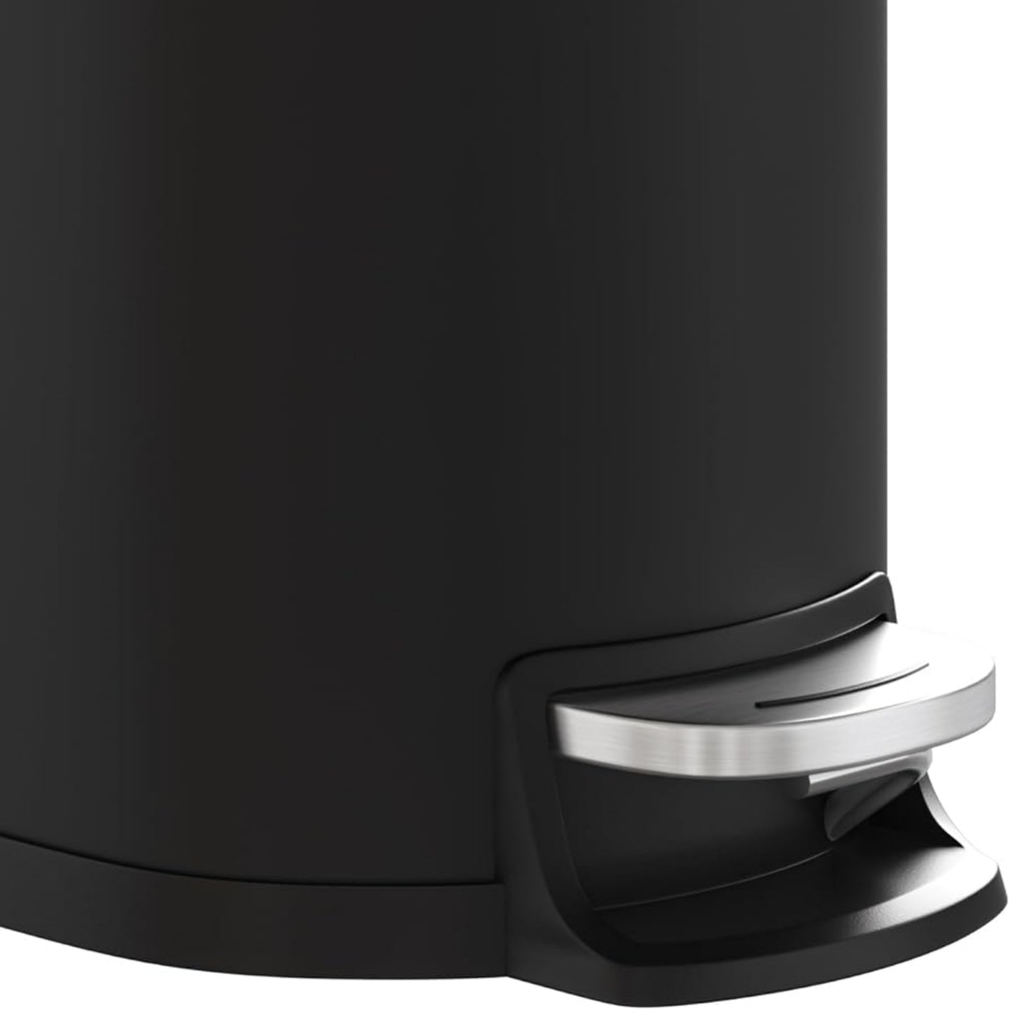Garvee 1.59 Gallon Slim Trash Can with Lid, with Inner Bucket, Soft Close Lid