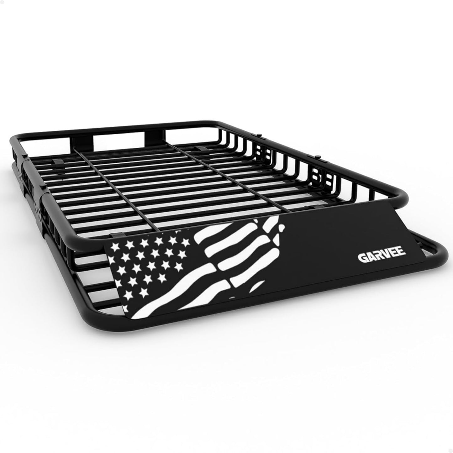 Garvee Roof Rack Carrier Basket, with Extension Luggage Holder, Black