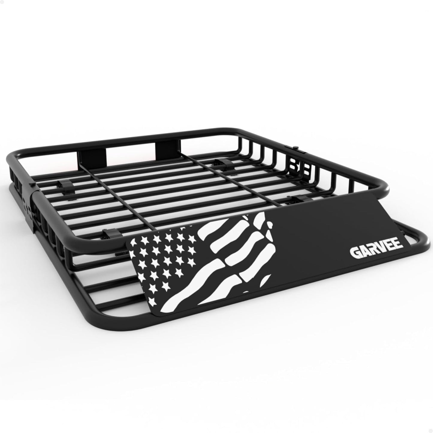 Garvee Roof Rack Carrier Basket, with Extension Luggage Holder, Black