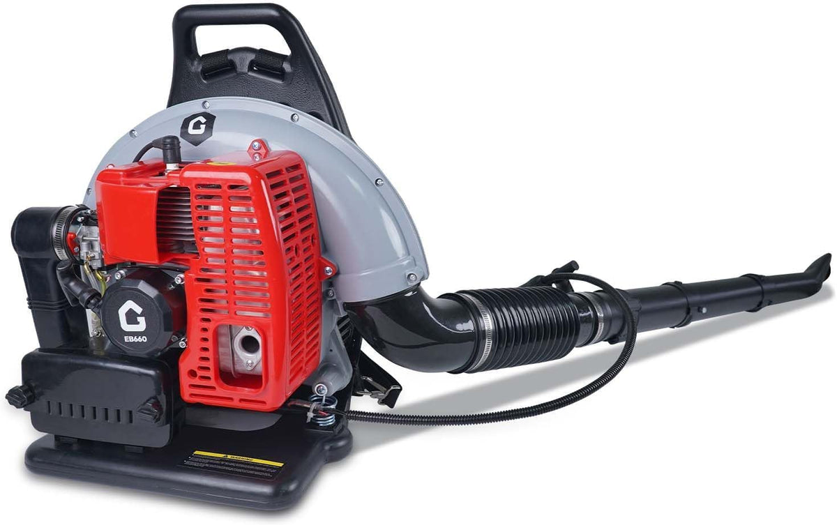 Riedhoff Gas Leaf Blower with Gas Backpack, 66CC 4.0 HP, 880 CFM, 320 mph, Red