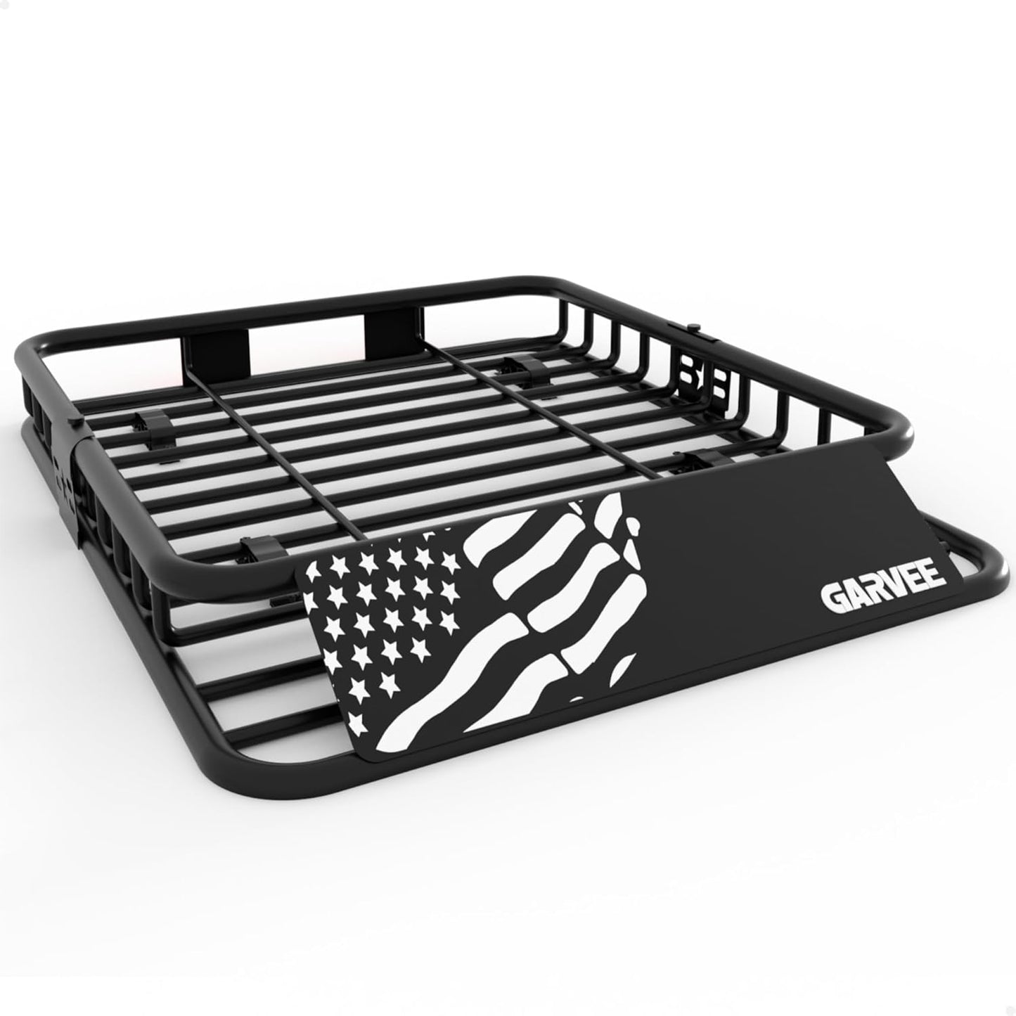 Garvee Roof Rack Carrier Basket, with Extension Luggage Holder, Black