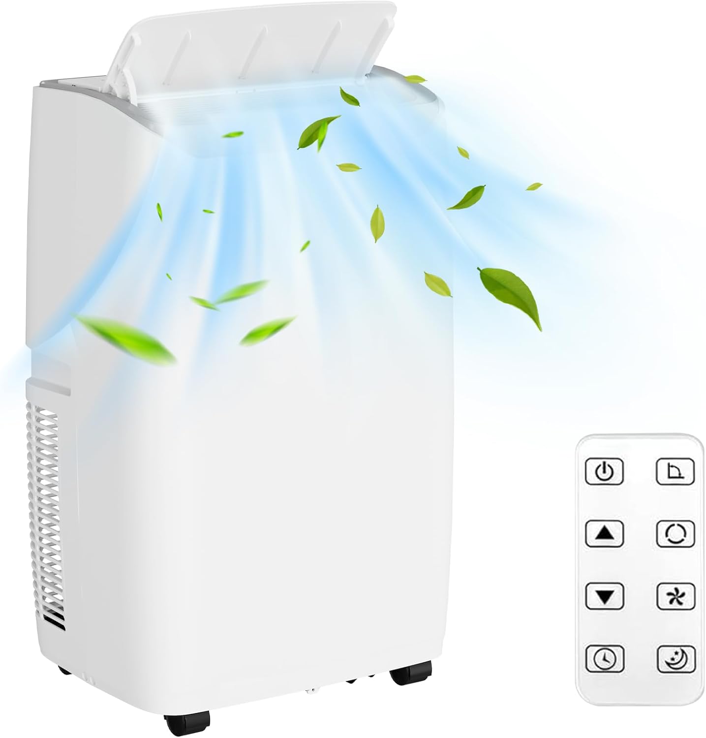 Goldensoil 14000 BTU Portable Air Conditioners Cool up to 750 Sq.ft, 4 Modes with Large LED Display