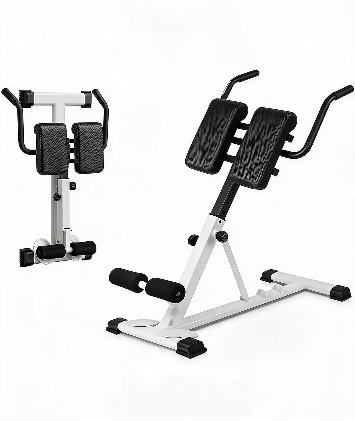 Riedhoff Roman Chair, Adjustable Hyperextension Bench, 25" to 37" Adjustable Height, 330 lbs