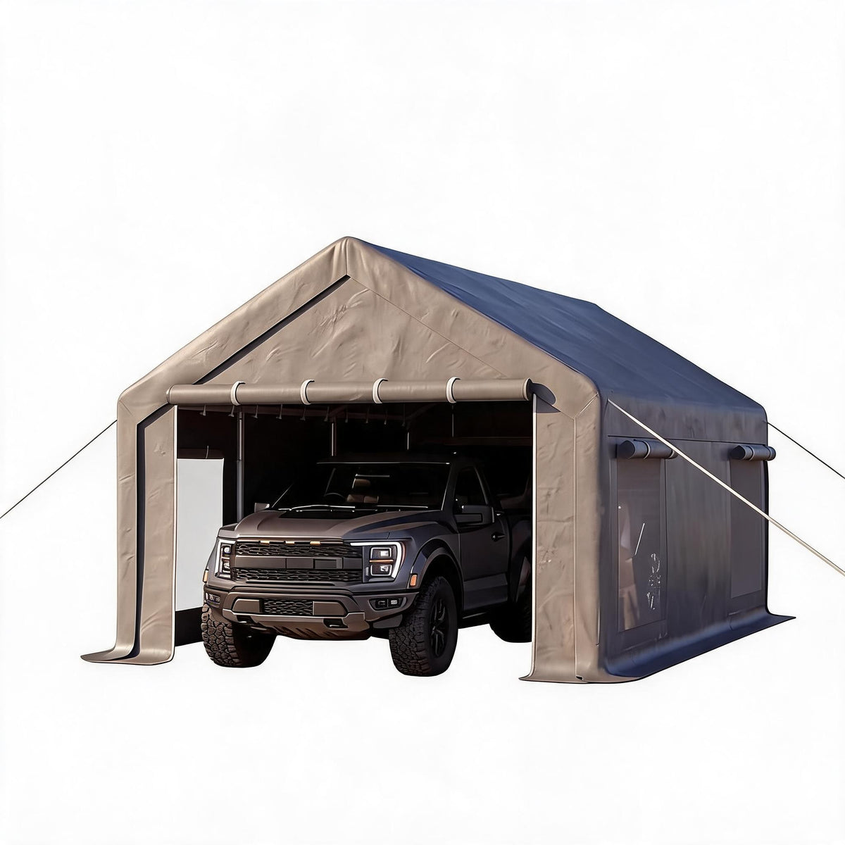 Riedhoff Carport with PE Canopy