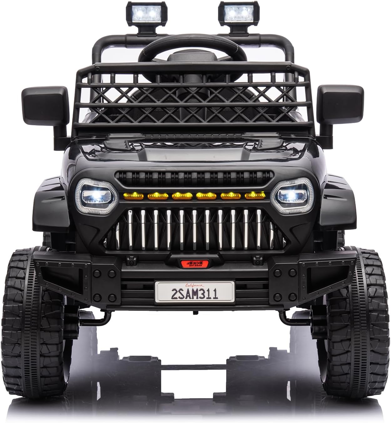 Garvee Kids Ride On Truck Car TR2311 with Remote Controller, LED Lights & Music, Age 3+