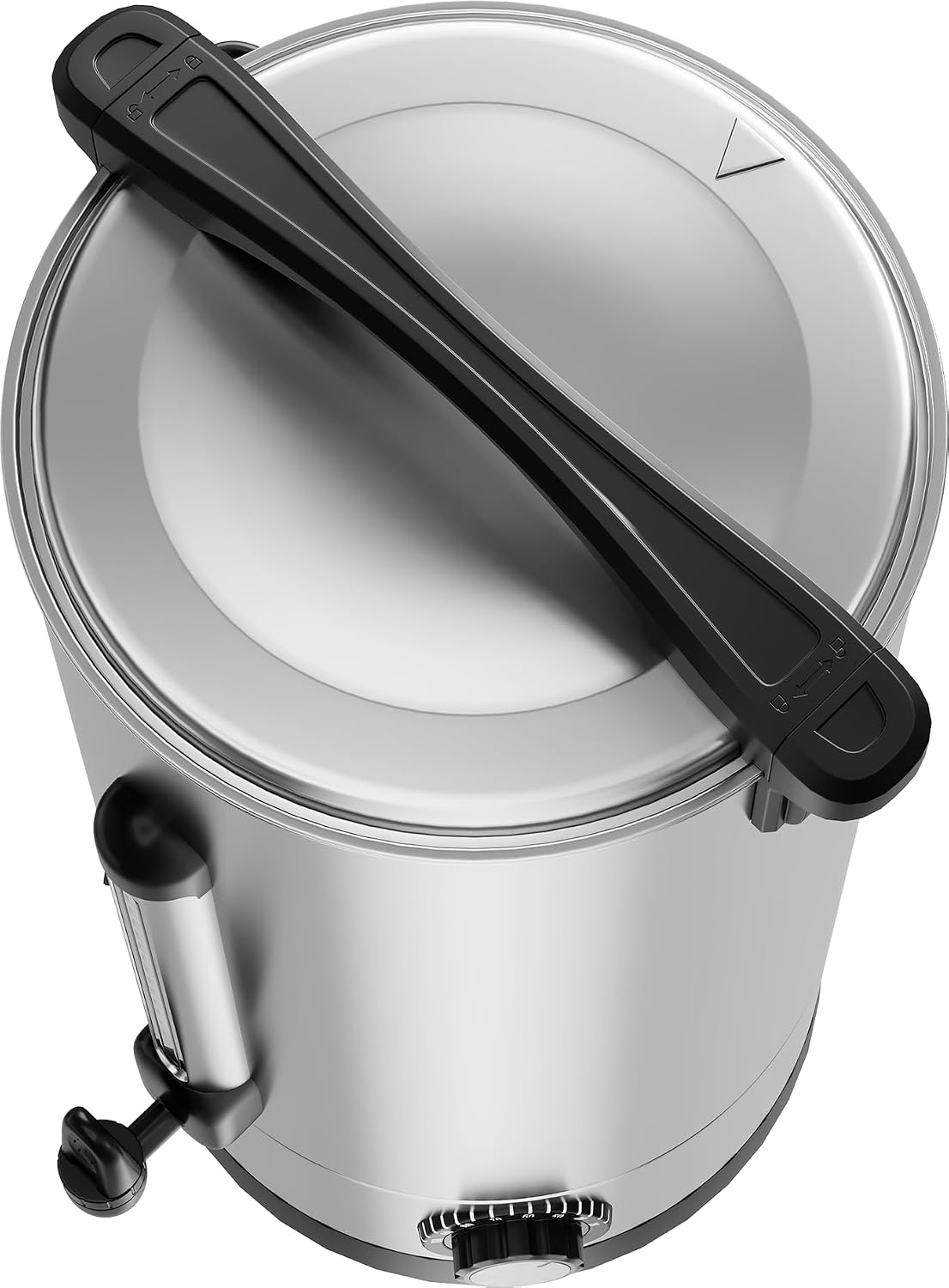 Garvee Stainless Steel Brew Commercial Coffee Urn, Hot Water Dispenser, Silver
