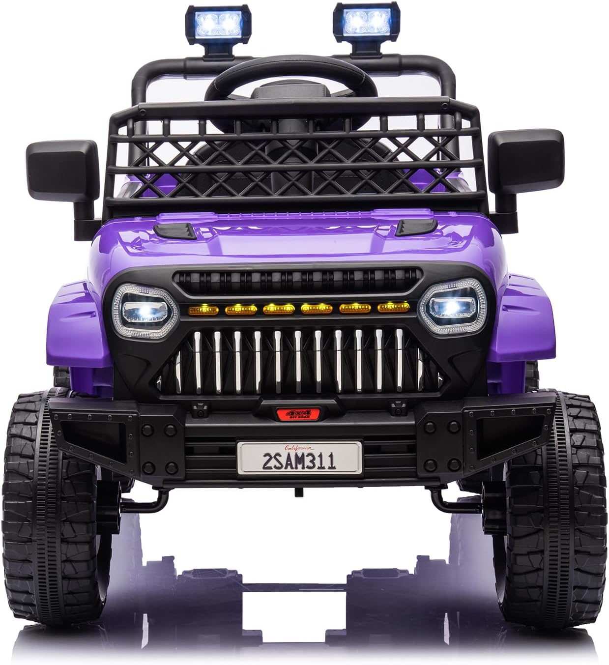 Garvee Kids Ride On Truck Car TR2311 with Remote Controller, LED Lights & Music, Age 3+