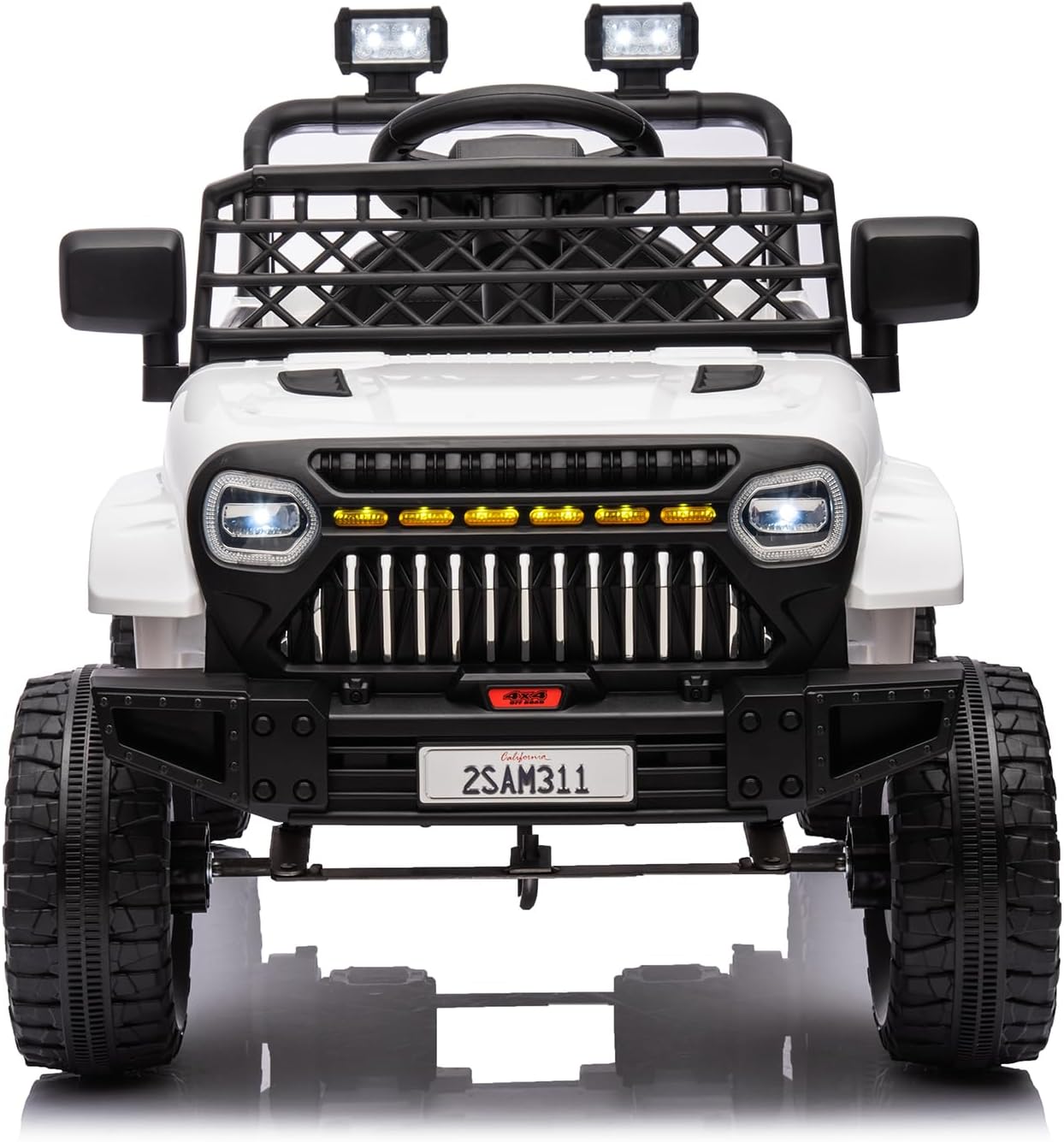 Garvee Kids Ride On Truck Car TR2311 with Remote Controller, LED Lights & Music, Age 3+