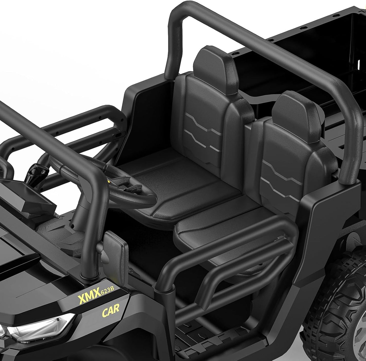 Garvee 24V Ride On Dump Truck for Kids, 4 x 75W Motors