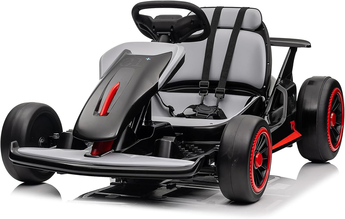 Garvee Kids Electric Drift Go-Kart, 24V 7AH Battery, 2*150W Motors, Outdoor Ride On Toy