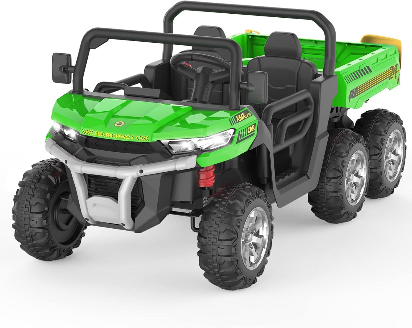 Garvee 24V Ride On Dump Truck for Kids, 4 x 75W Motors