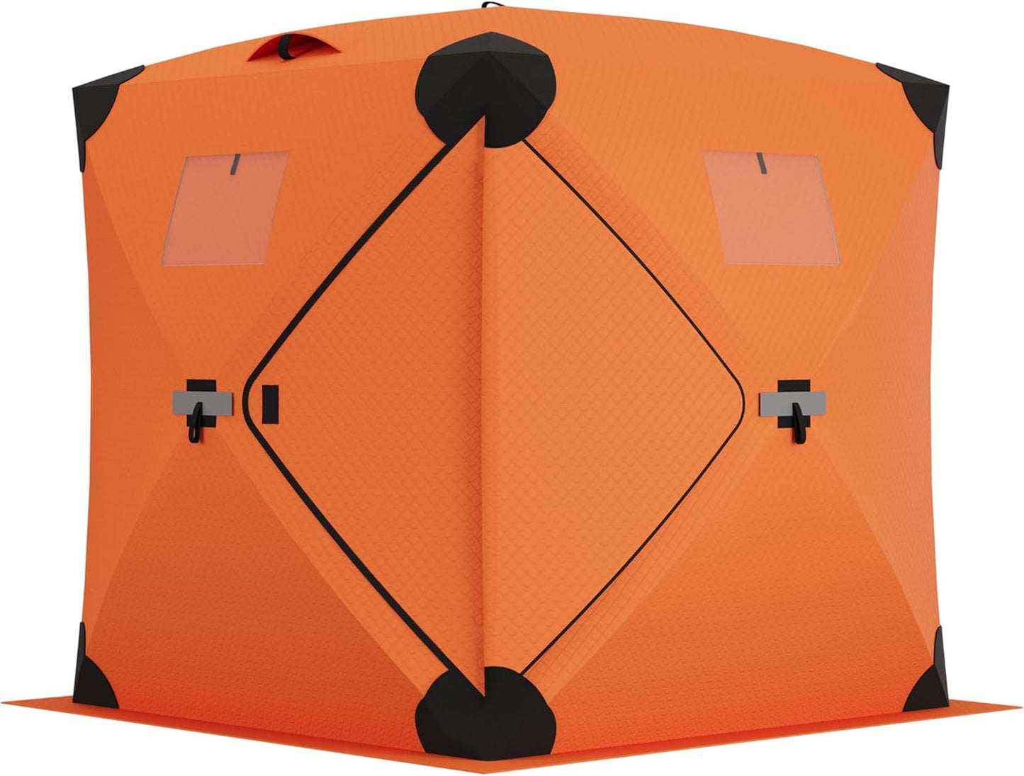 Garvee Ice Fishing Insulated Tent, 6-7 Person Shelter, 70.8 x 70.8 x 78.7"