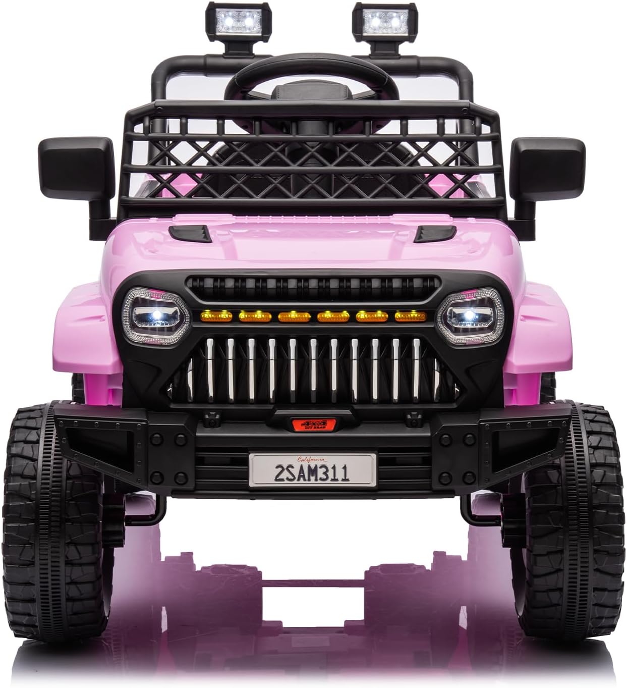 Garvee Kids Ride On Truck Car TR2311 with Remote Controller, LED Lights & Music, Age 3+