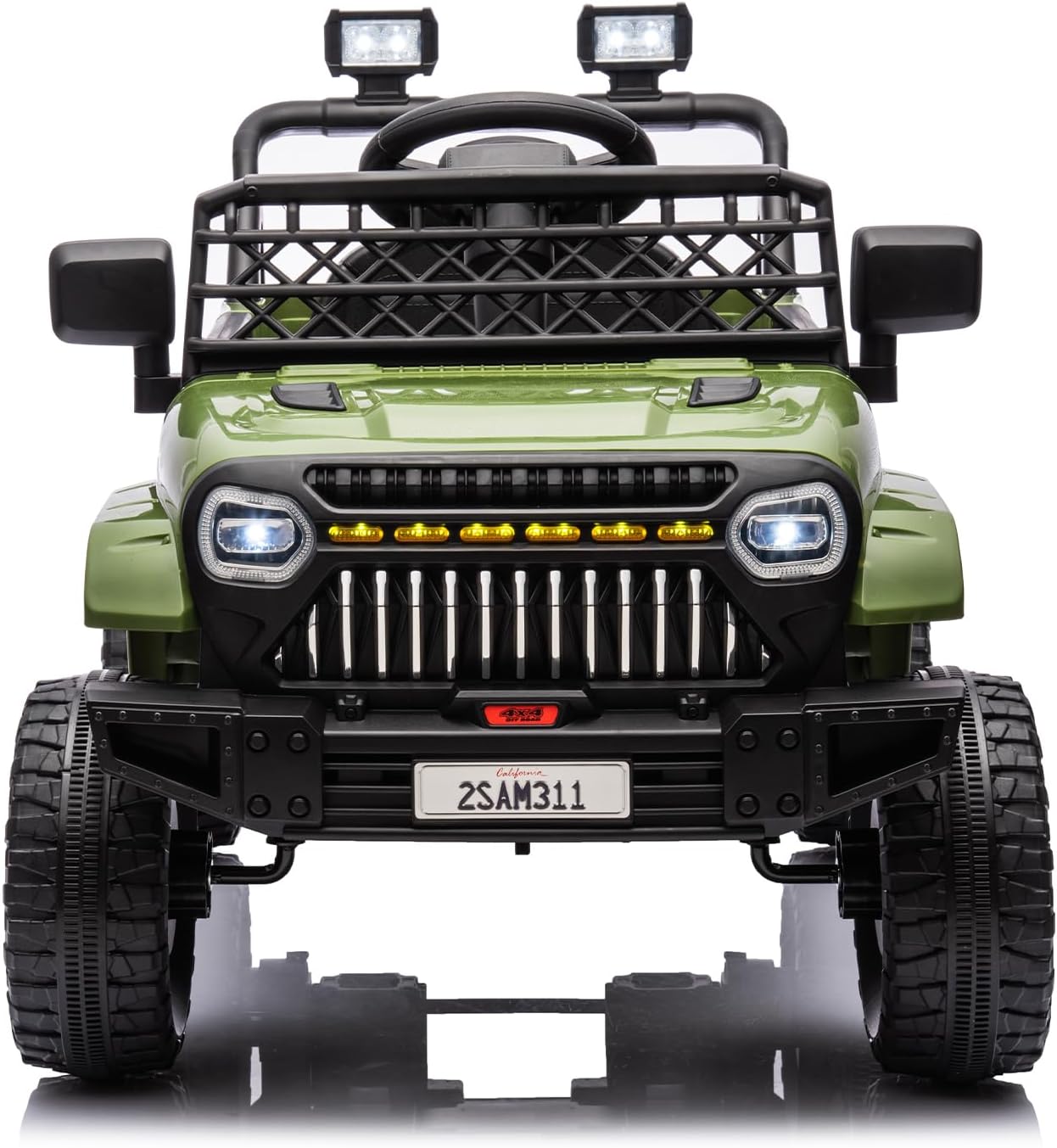Garvee Kids Ride On Truck Car TR2311 with Remote Controller, LED Lights & Music, Age 3+
