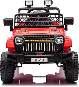 Garvee Kids Ride On Truck Car TR2311 with Remote Controller, LED Lights & Music, Age 3+