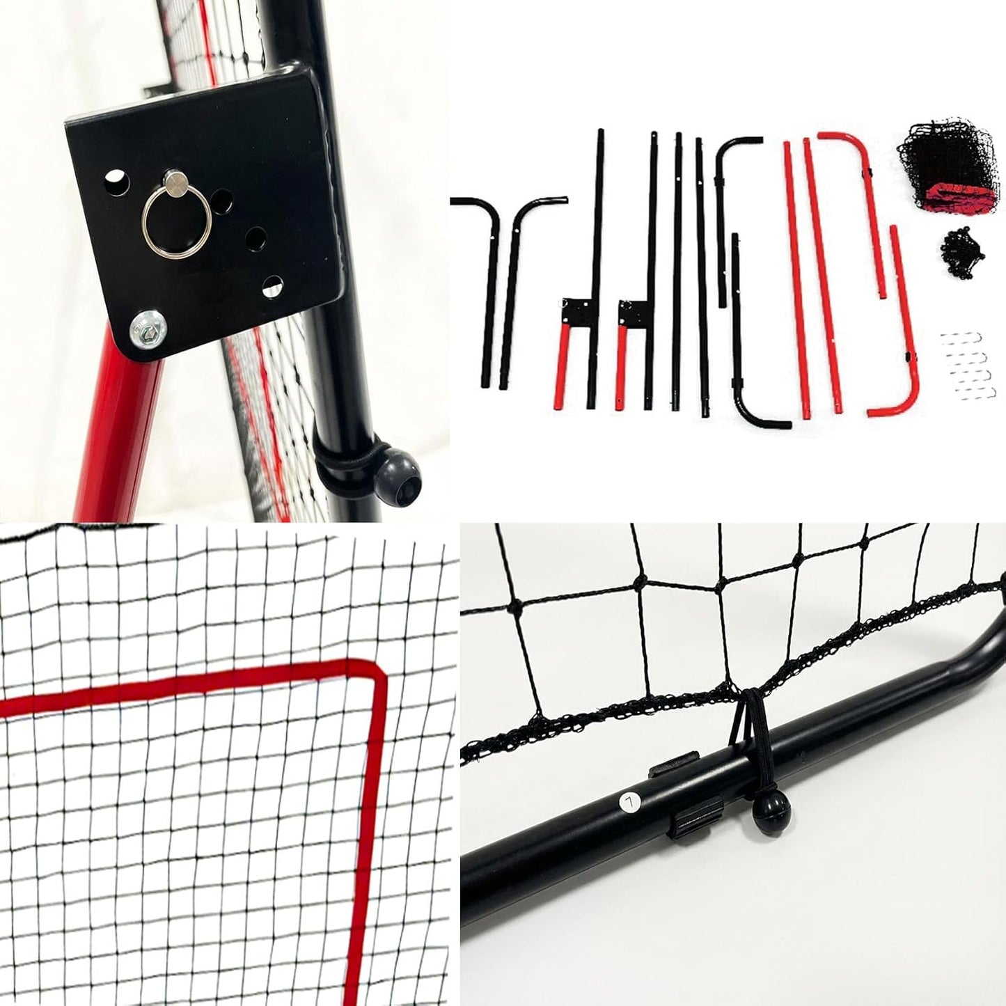 Riedhoff Volleyball Rebounder Net 7 x 4 ft, Large Training Bounce Back Net