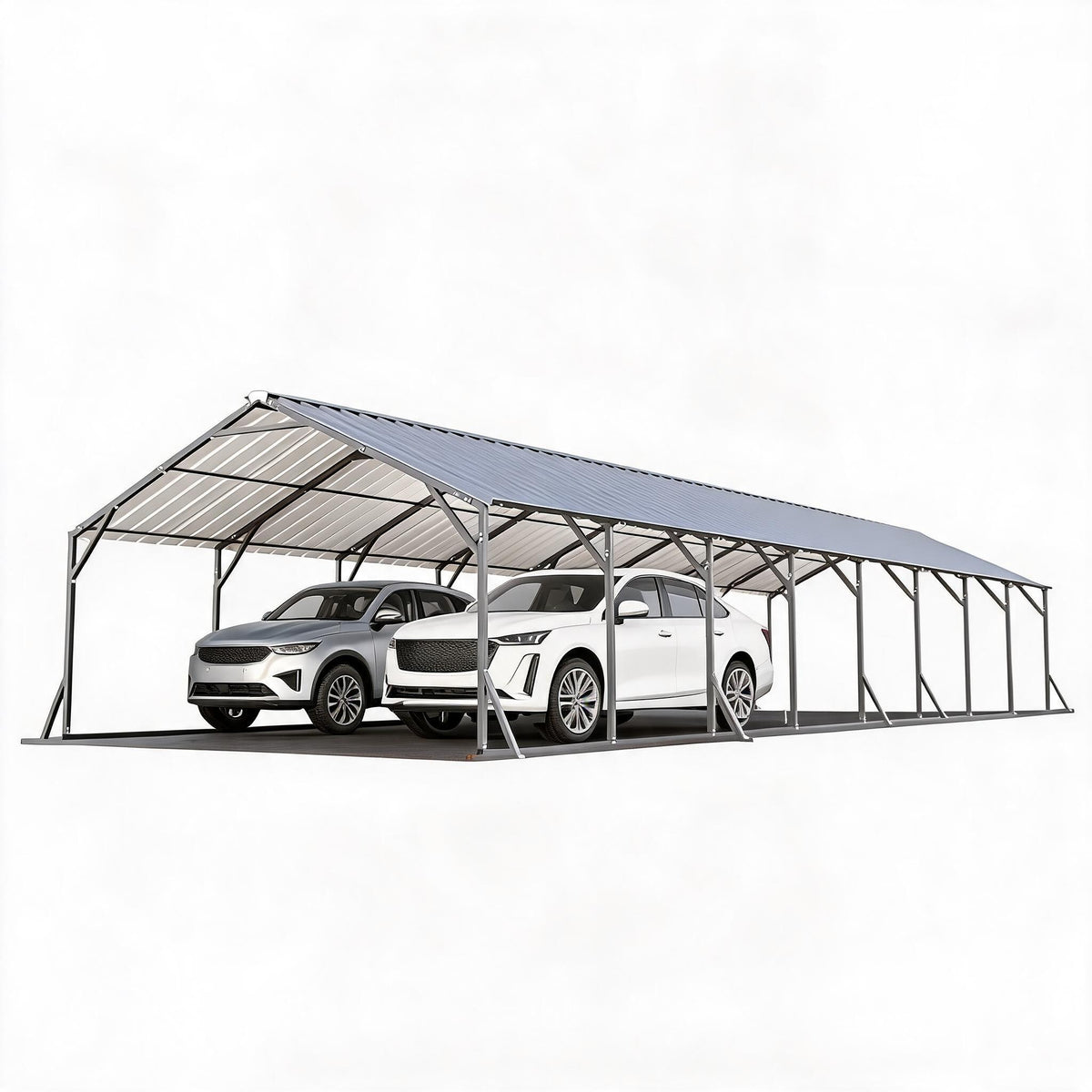 Garvee Metal Carport, Heavy-Duty