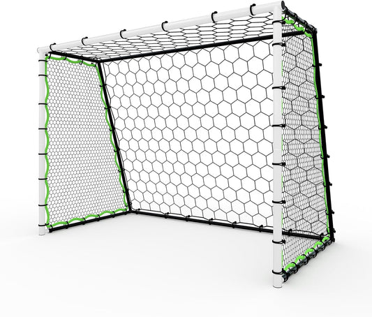Riedhoff Soccer Goal Nets for Backyard, 7 x 3.6 x 5 ft, Multi-color