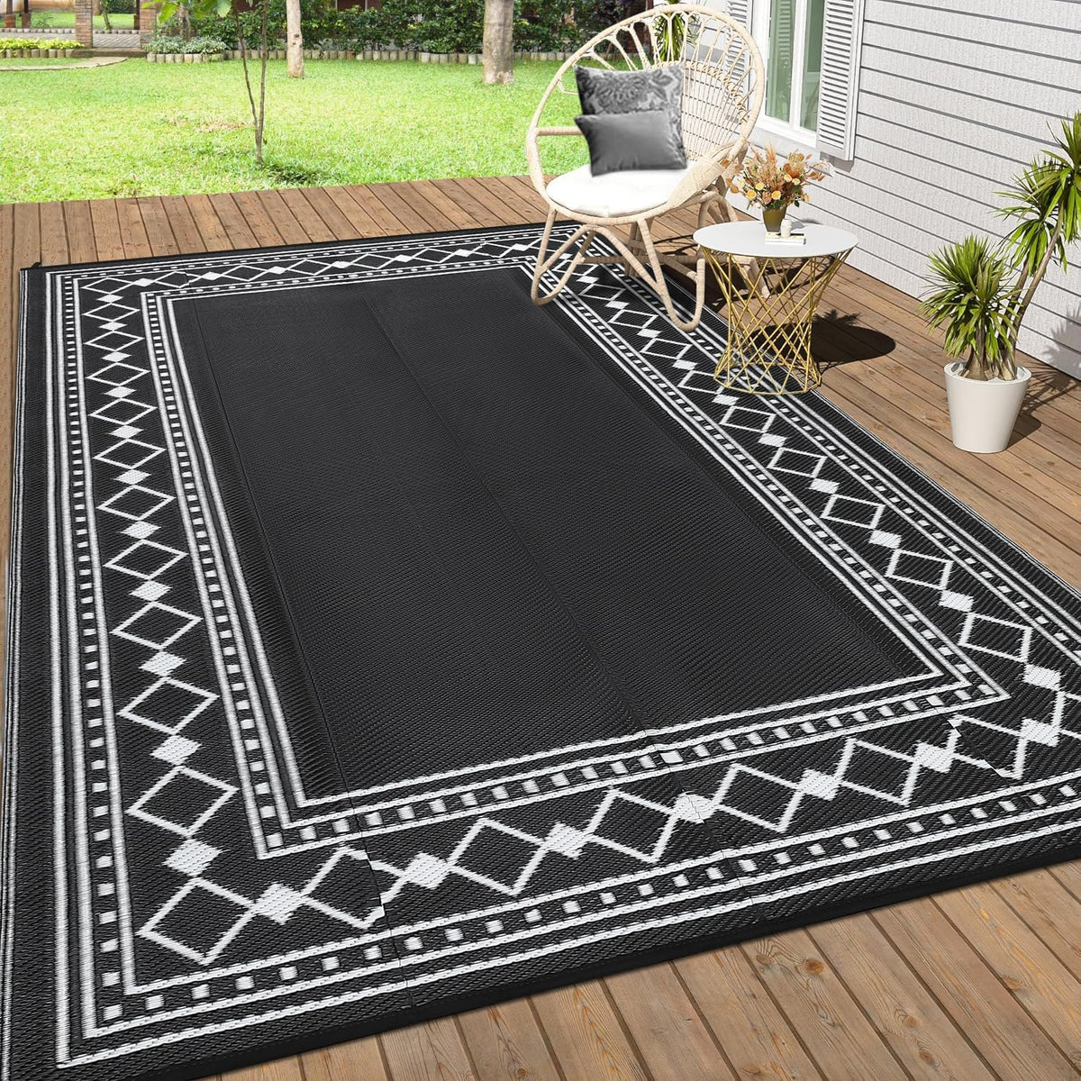 Riedhoff Outdoor Rug, Geometric