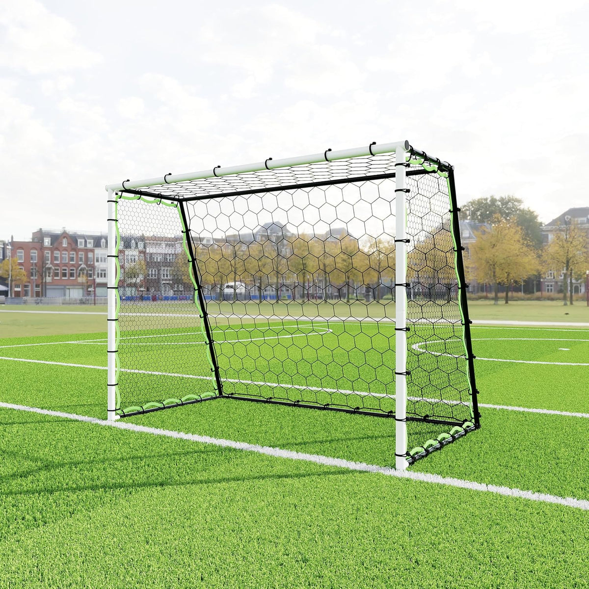 Riedhoff Soccer Goal Nets for Backyard, 7 x 3.6 x 5 ft, Multi-color