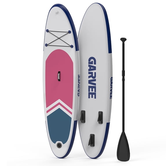 Garvee Inflatable Stand-up Paddle Board, Manual Pump, Camera Mount