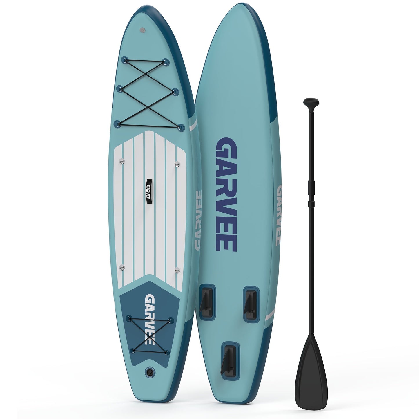 Garvee Inflatable Stand-up Paddle Board, Manual Pump, Camera Mount