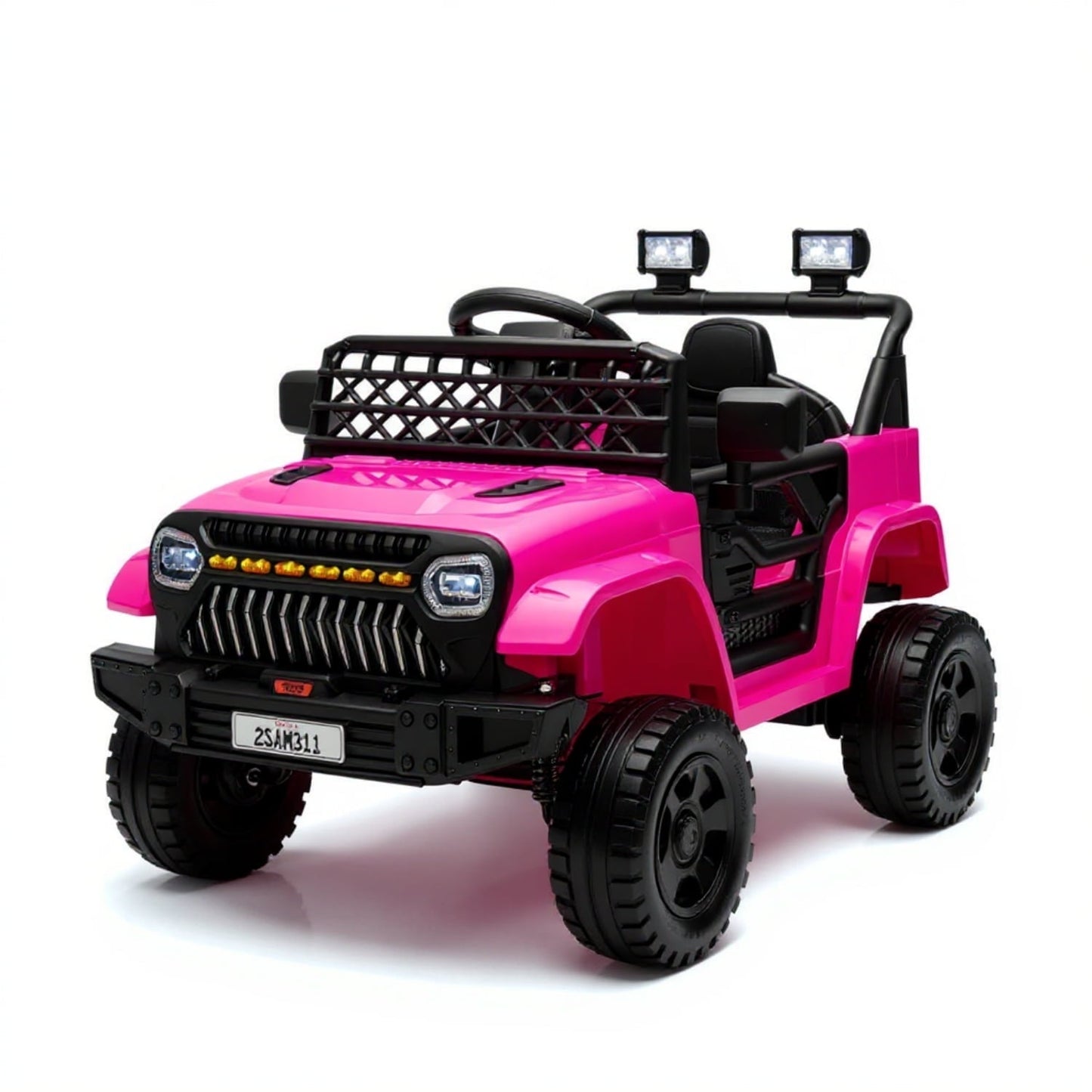 Garvee Kids Ride On Truck Car TR2311 with Remote Controller, LED Lights & Music, Age 3+