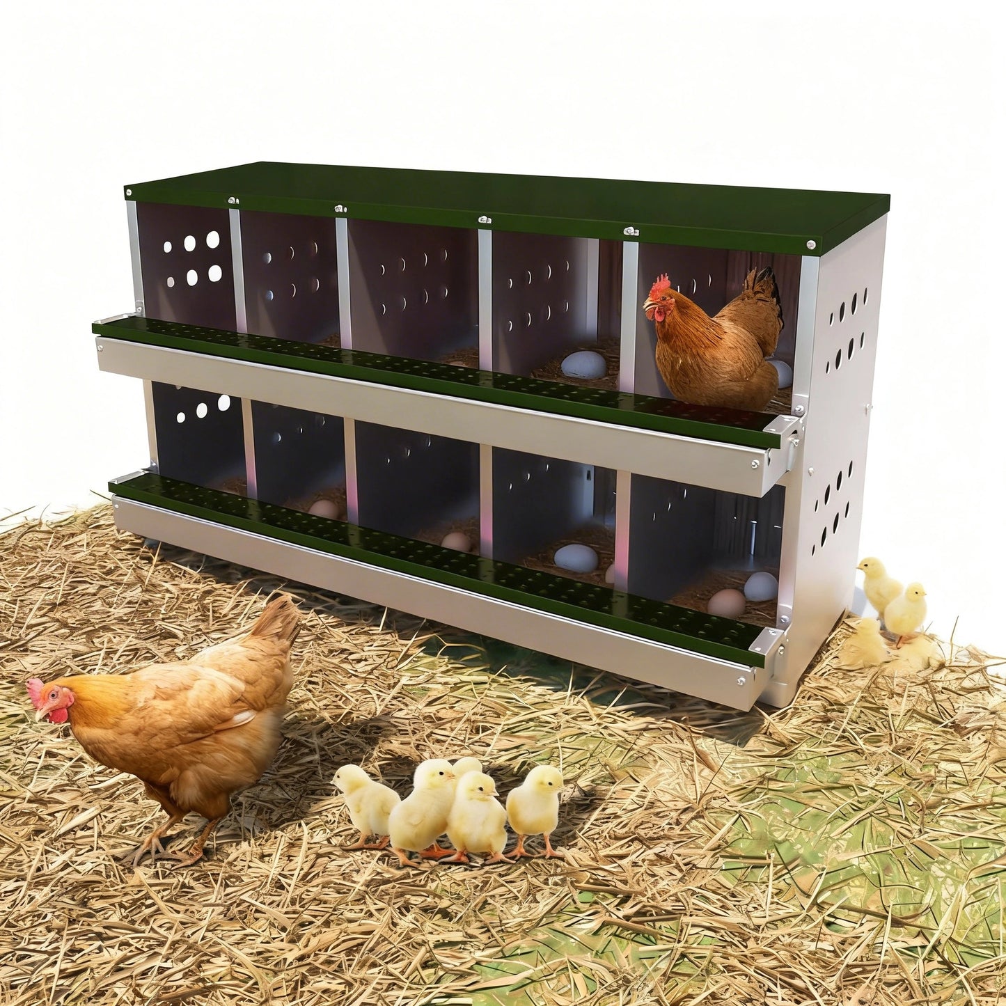 Garvee Chicken Nesting Box for Laying Eggs