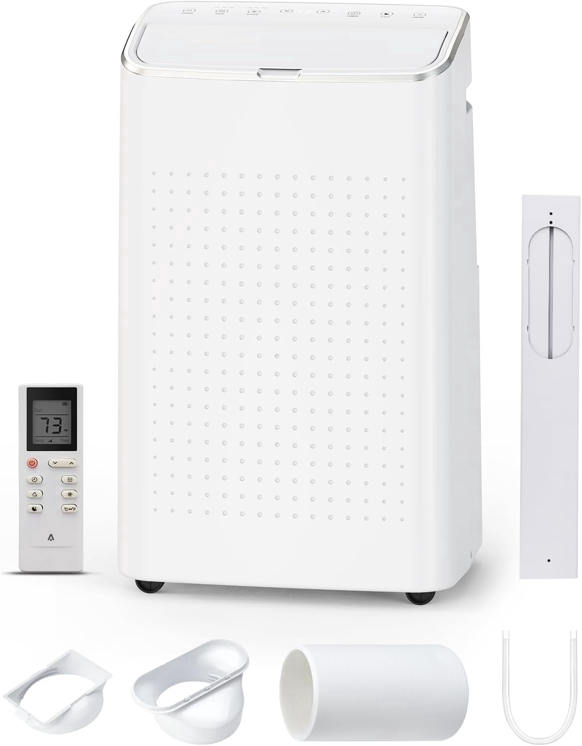 Goldensoil 15000 Btus 3-in-1 Portable AC Unit with Remote Control, Cooling up to 850 Sq. ft,White