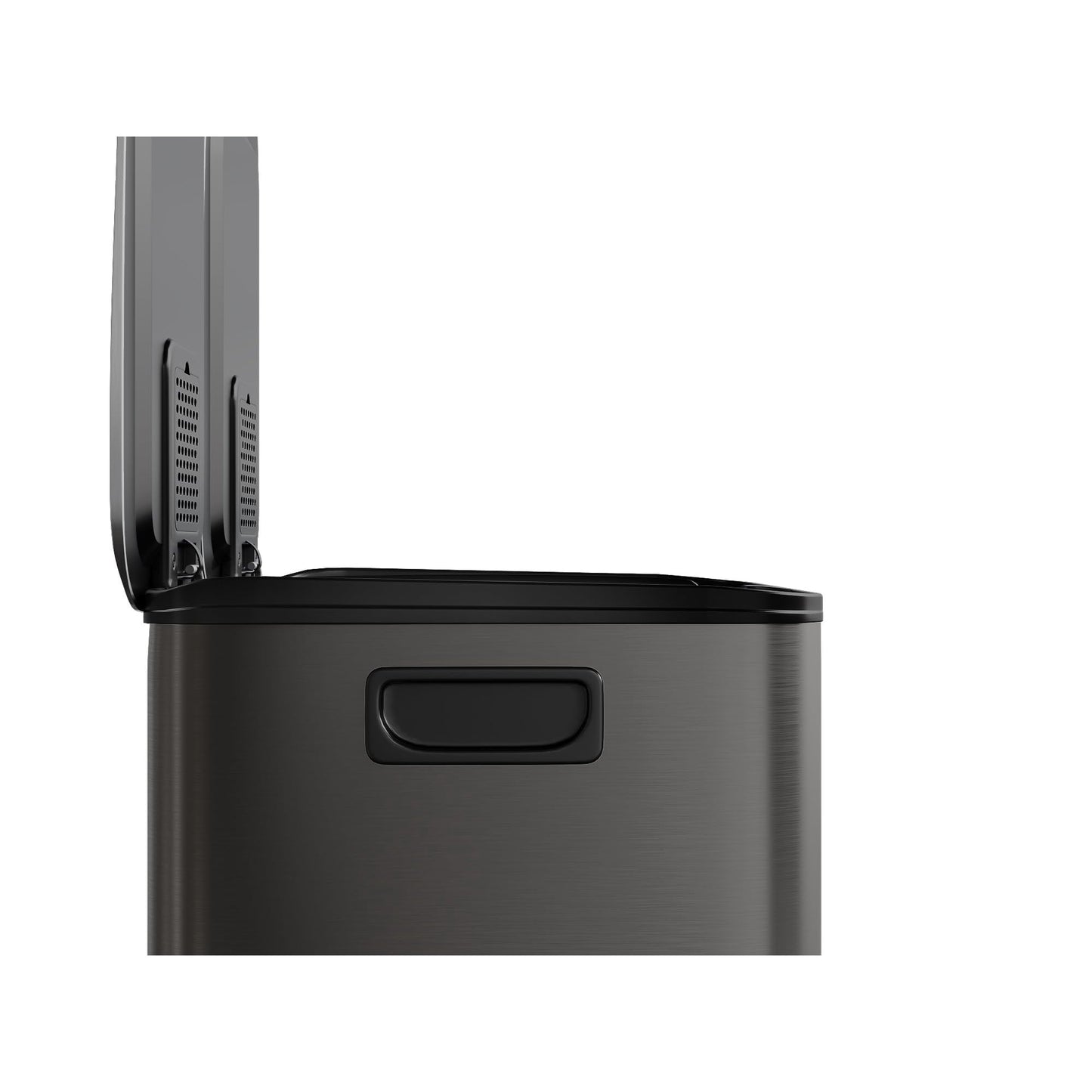 Garvee 2 x 4 Gallon Stainless Steel Double Trash Can and Recycling Bins for Kitchen